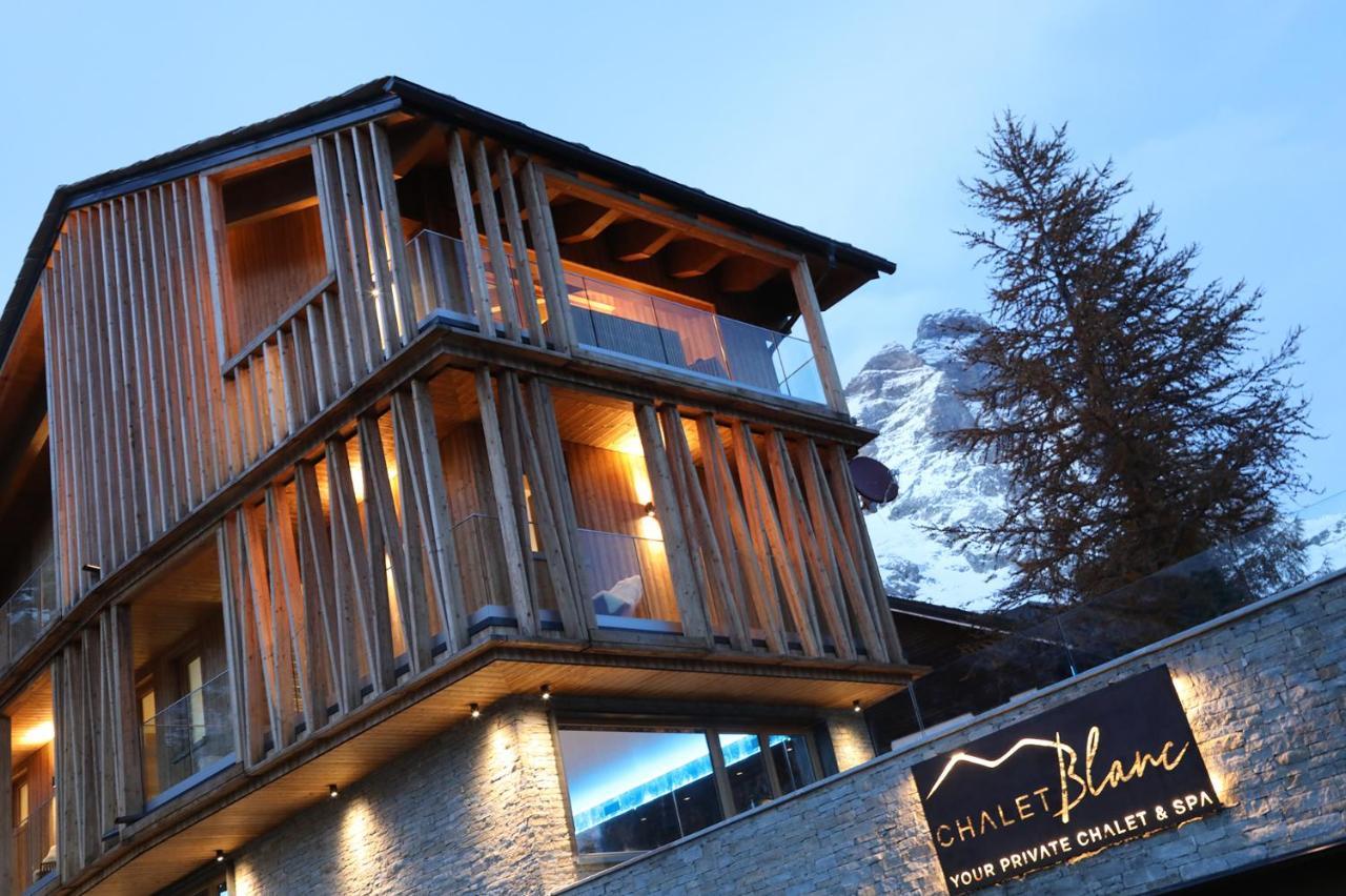 브루일서비니아 Chalet Blanc Cervinia B&B 외부 사진