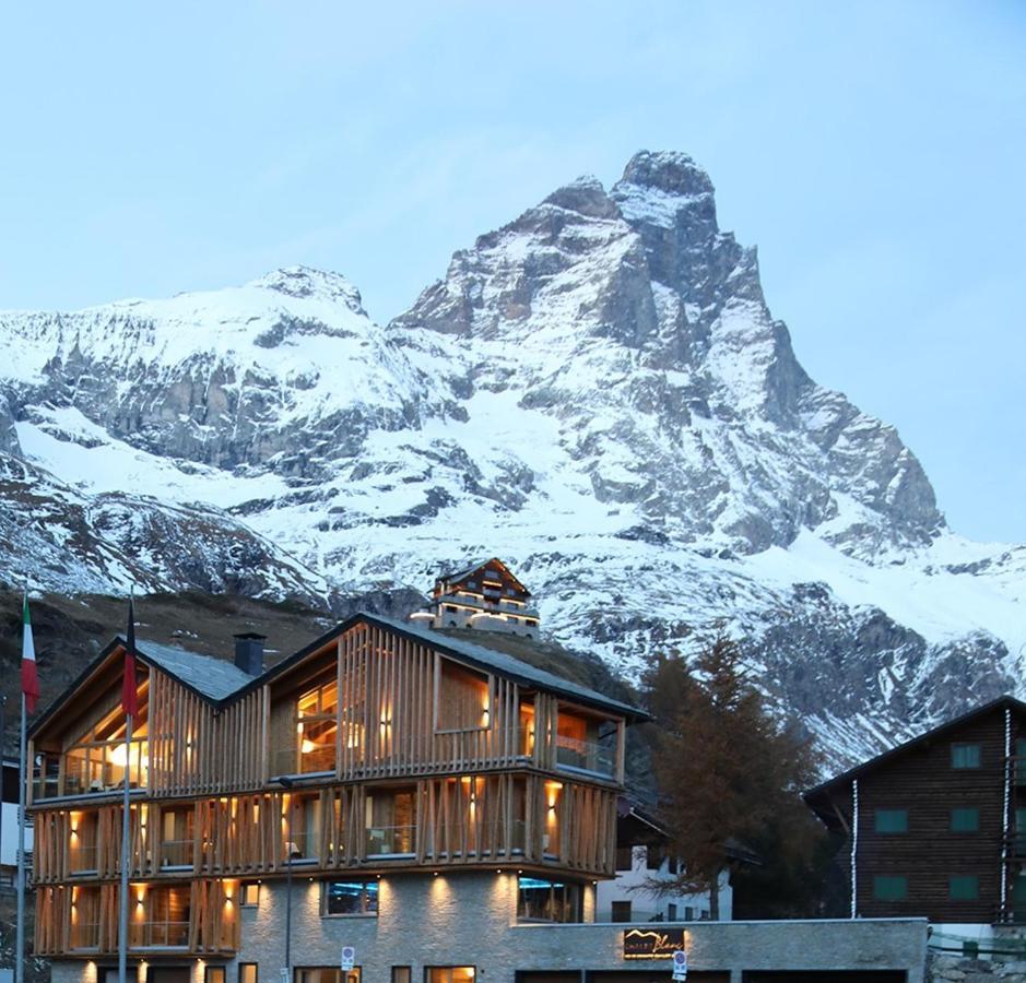 브루일서비니아 Chalet Blanc Cervinia B&B 외부 사진