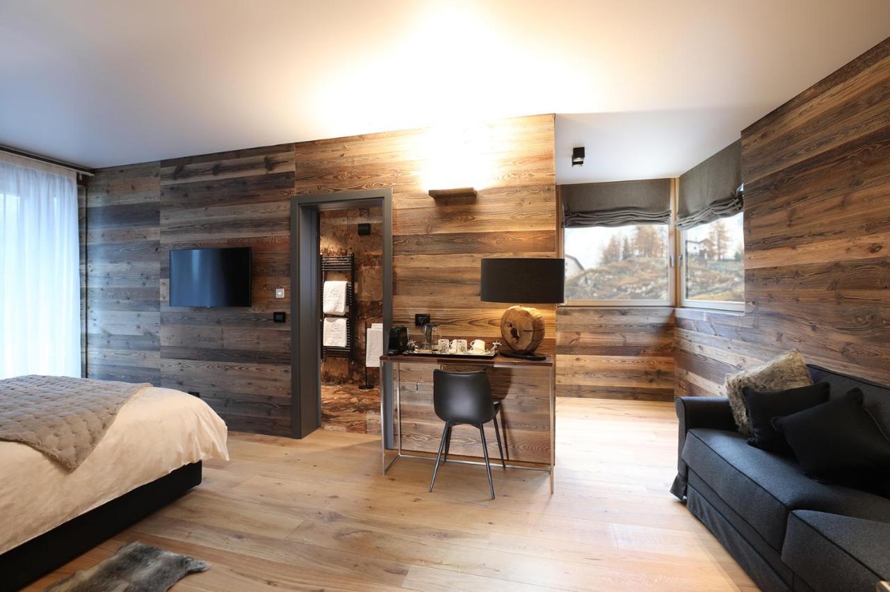 브루일서비니아 Chalet Blanc Cervinia B&B 외부 사진