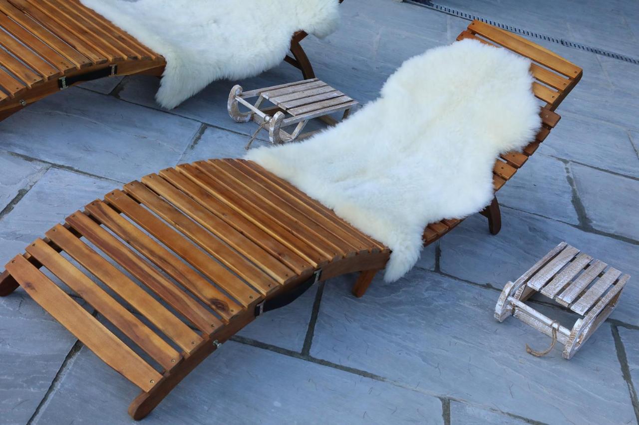 브루일서비니아 Chalet Blanc Cervinia B&B 외부 사진
