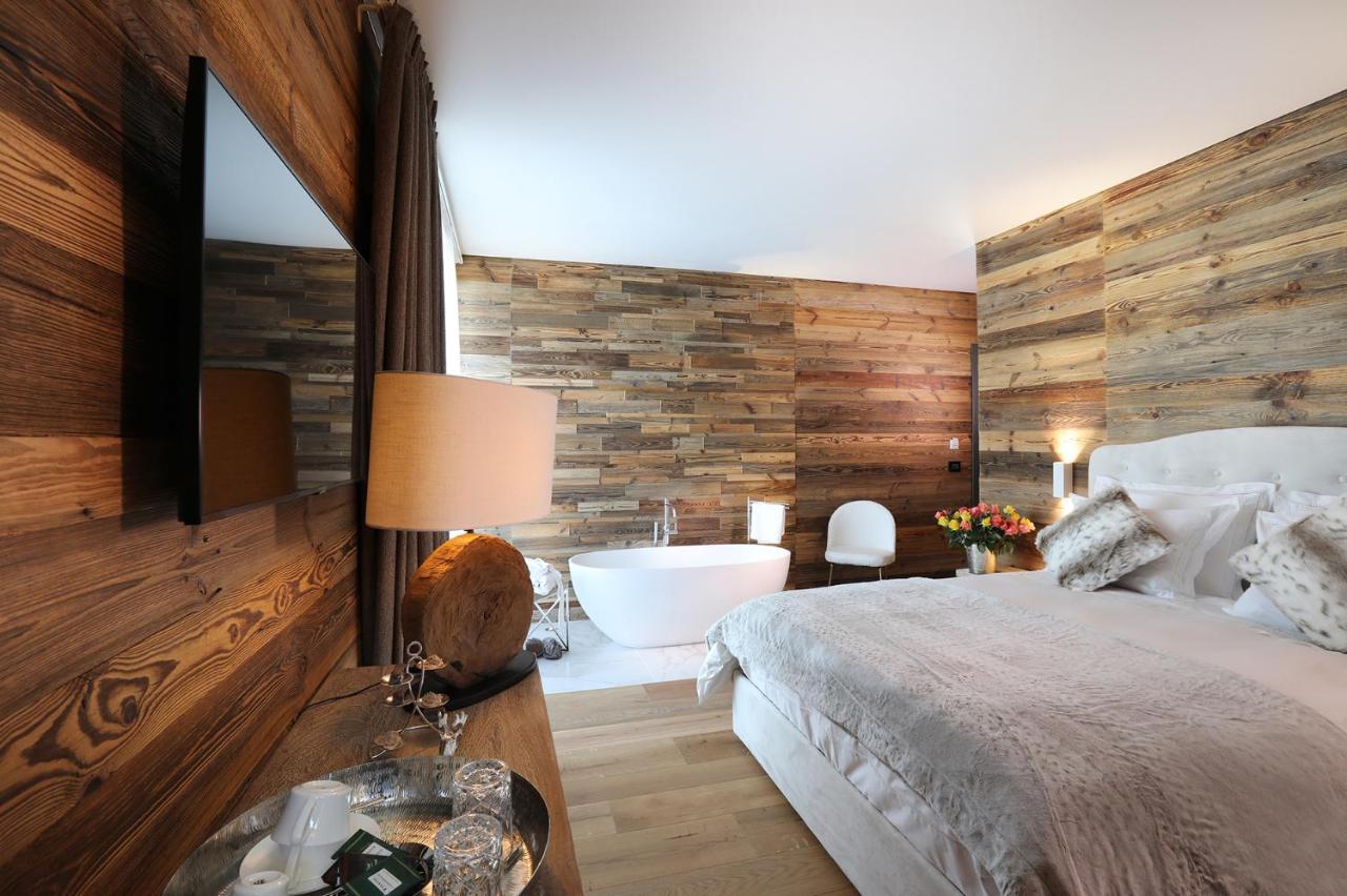 브루일서비니아 Chalet Blanc Cervinia B&B 외부 사진