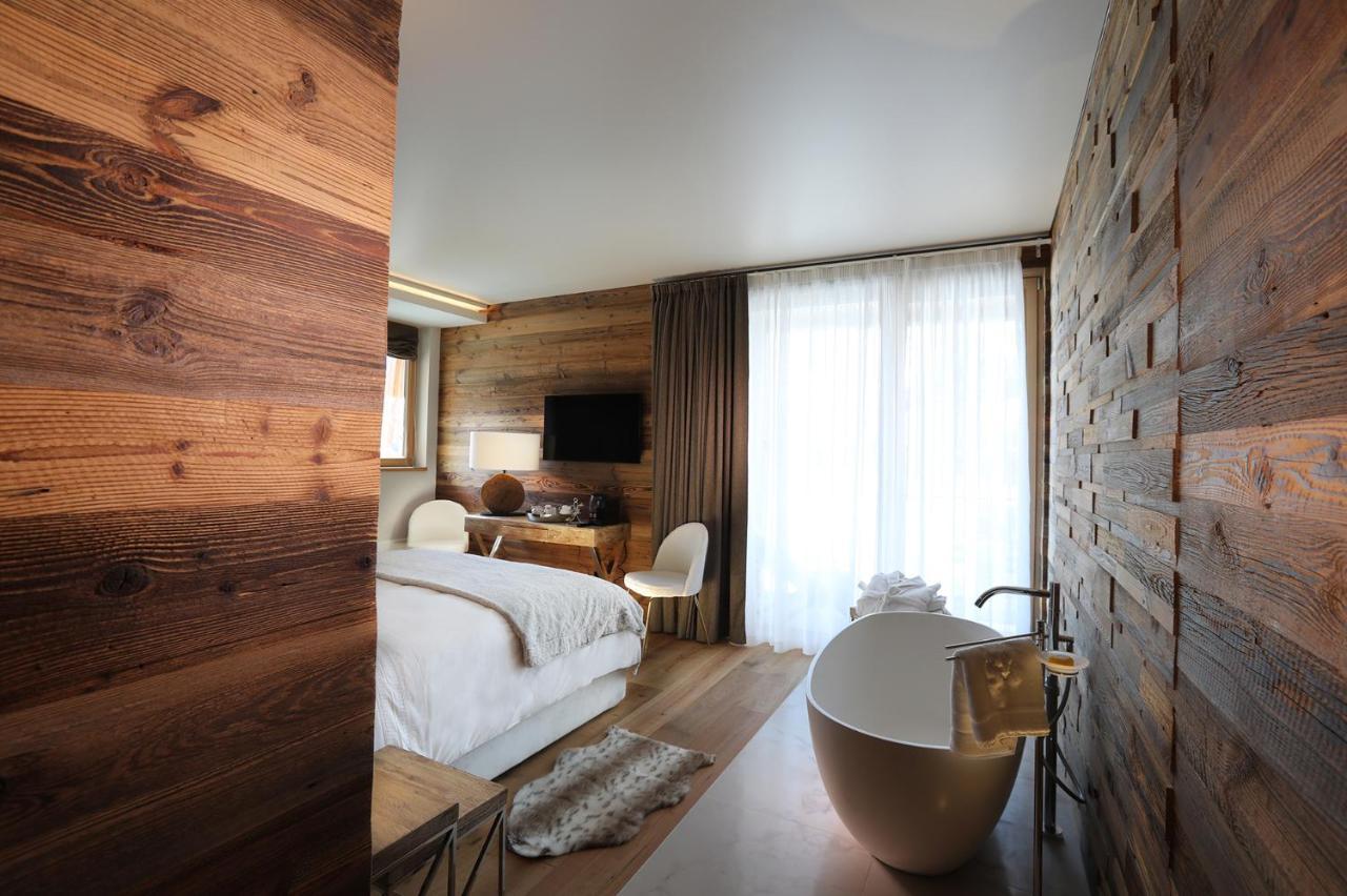 브루일서비니아 Chalet Blanc Cervinia B&B 외부 사진
